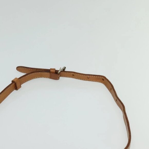 CELINE Macadam Canvas Shoulder Bag PVC Brown Gold Auth BA2444 - Picture 9 of 16